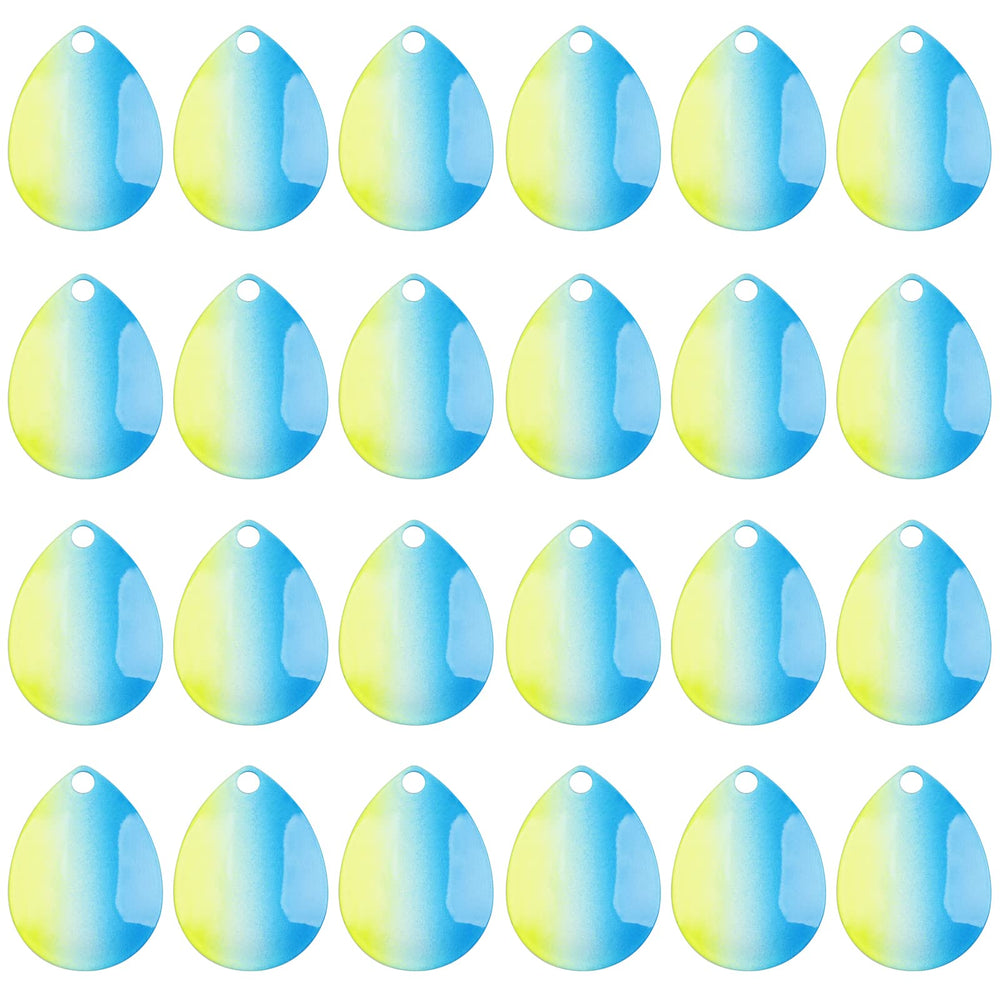 Colorful Colorado spinner blades assortment - multiple colors