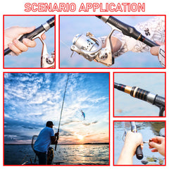 Two 3000-series spinning reels