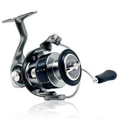 Spinning reel with 5-1 stainless bearings and CNC spool