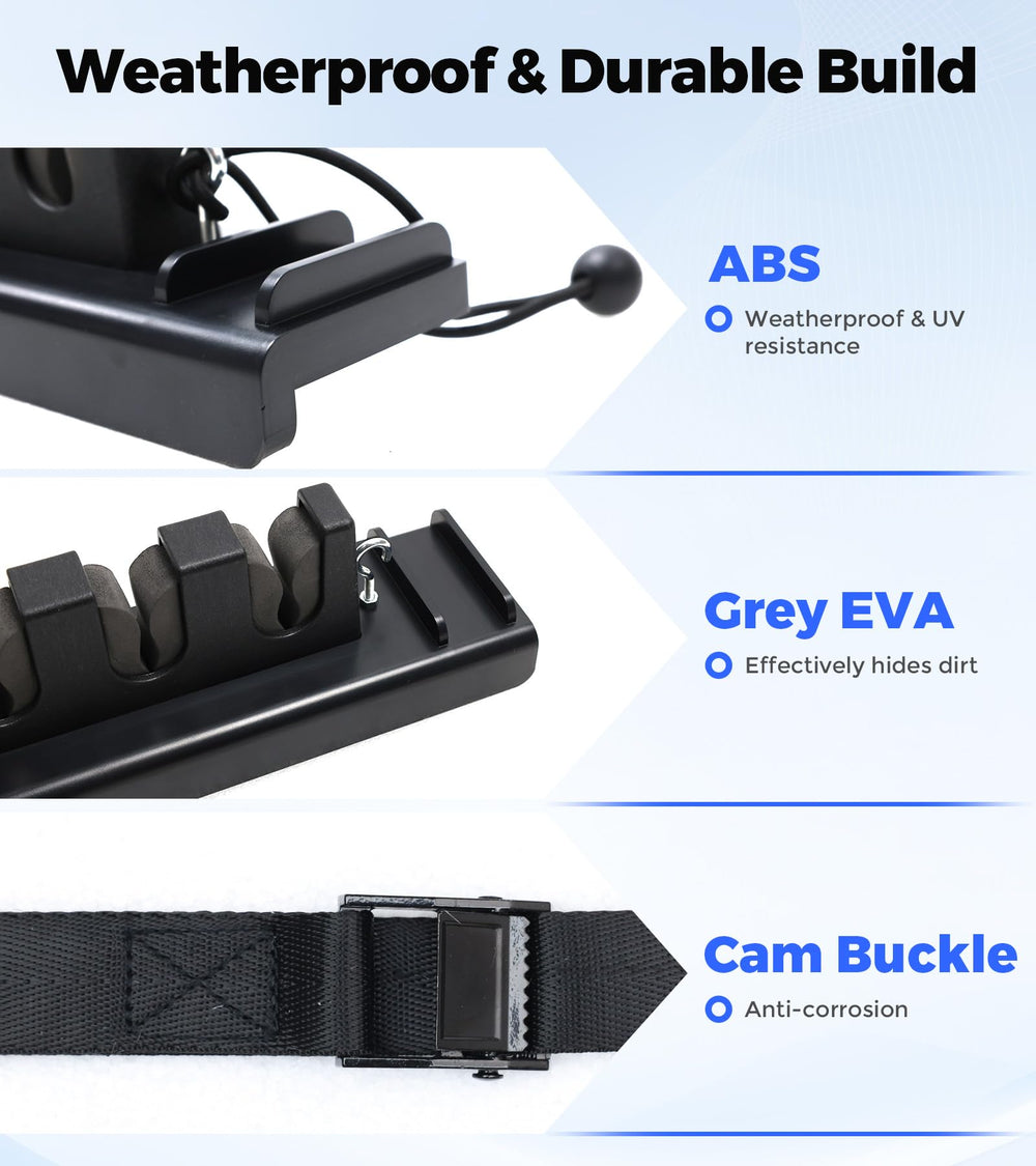 SPIRRELAB universal tailgate fit works on most flat truck beds.