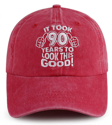 Splash Brothers 90th birthday baseball cap with vintage 1933 embroidery