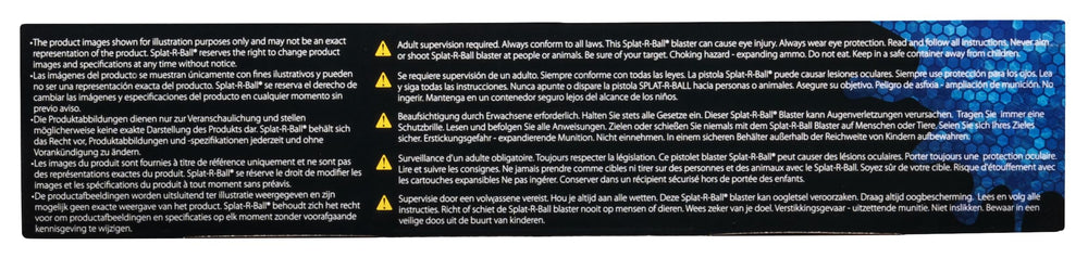 Gel blaster firing at up to 210 fps and 12 rps