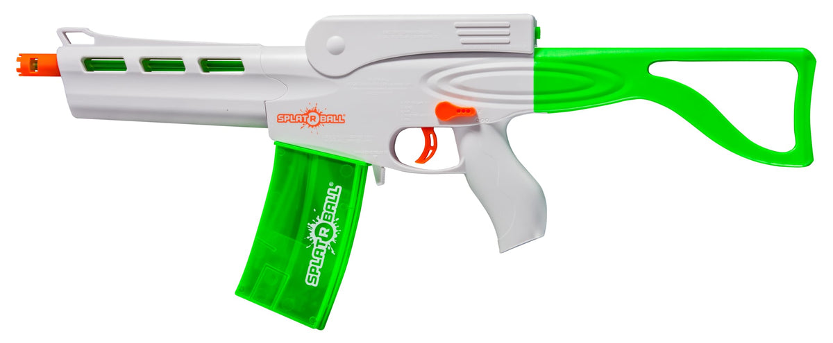 SplatRball 800 Pyro glow-in-the-dark gel ball blaster kit front view