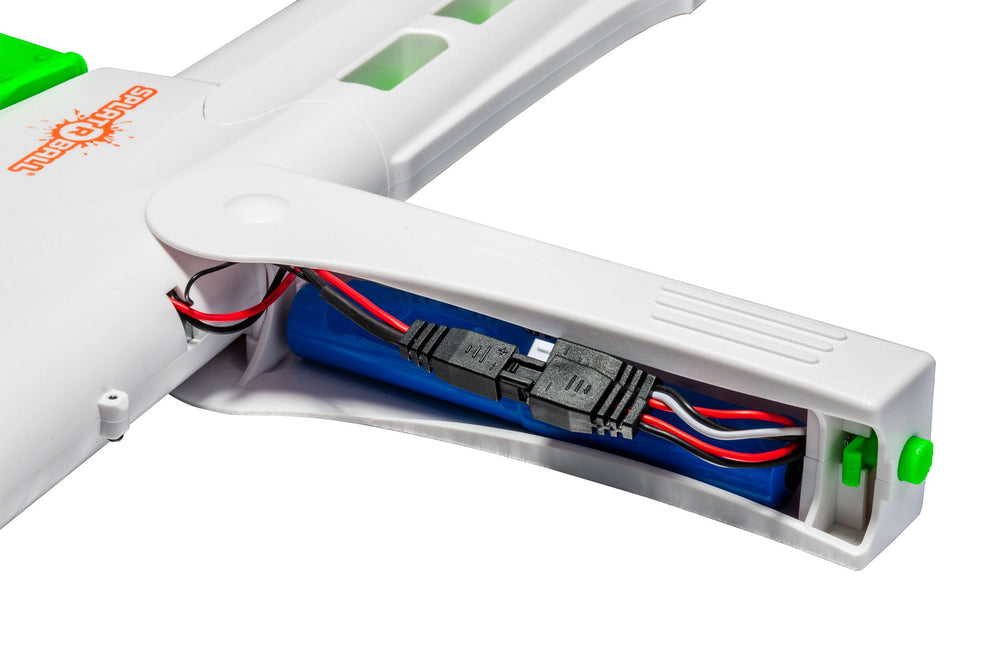 Battery charging cable for gel blaster