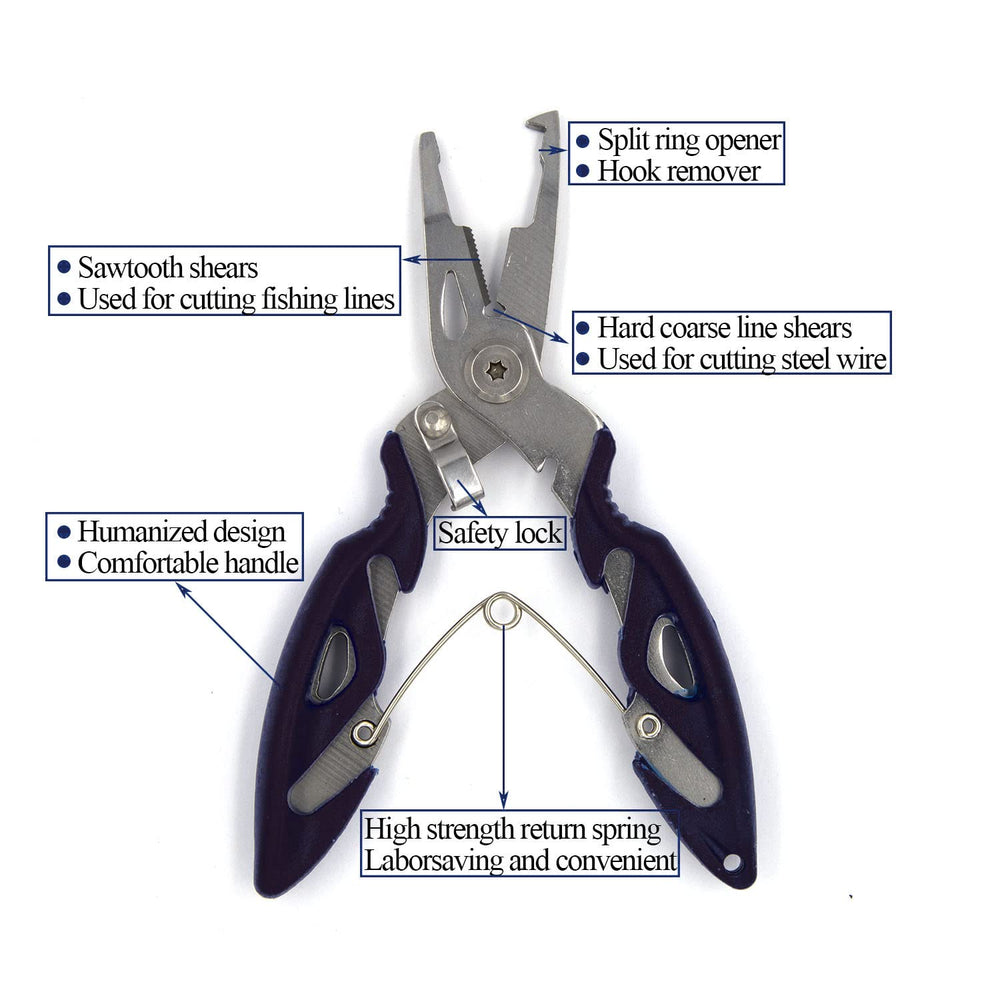 7.2mm stainless steel split rings for larger lures