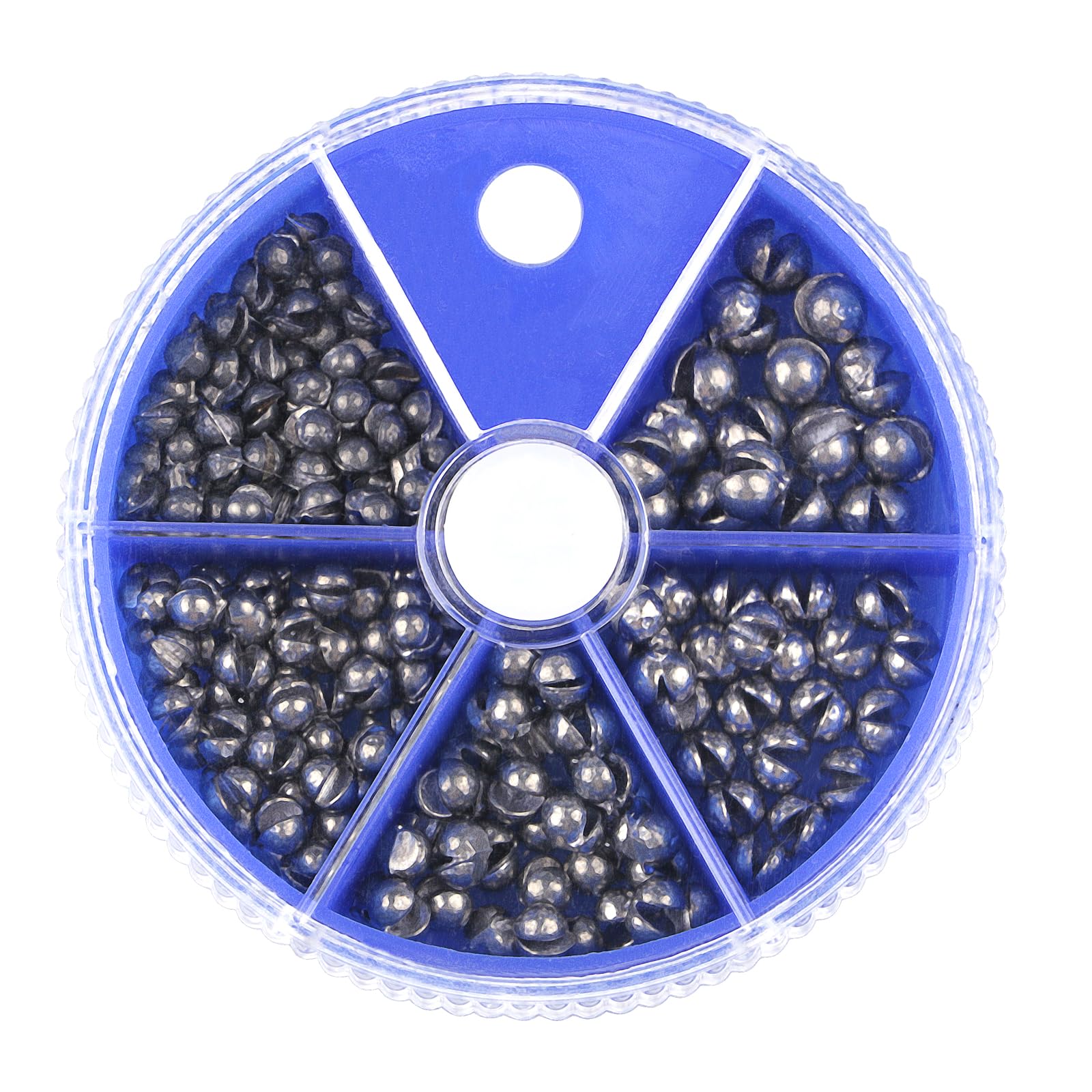 Split Shot Sinkers Combo 167-piece set with five sizes
