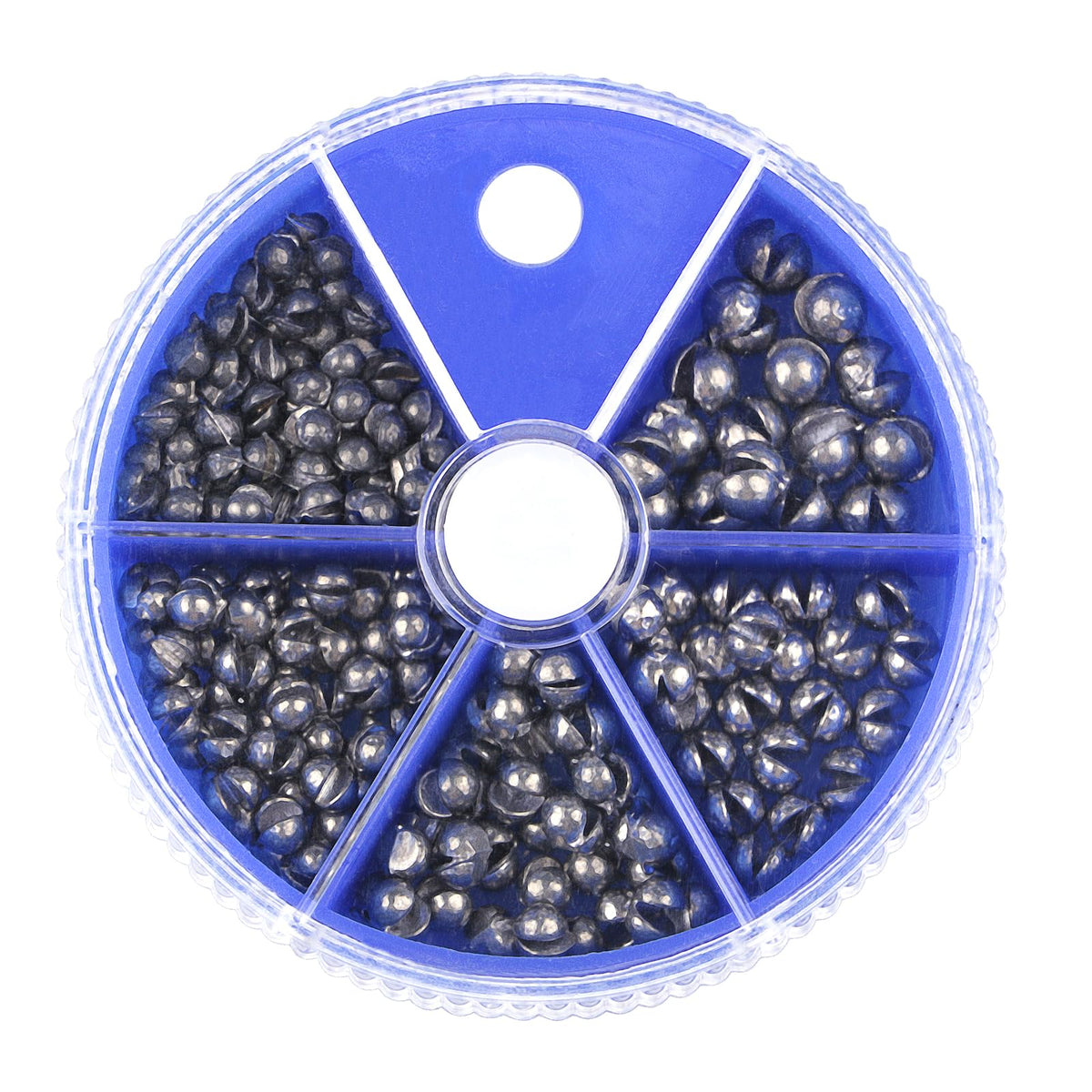 Split Shot Sinkers Combo 167-piece set with five sizes