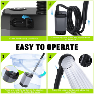 Spopal lightweight kit fits in small packs for travel and camping.