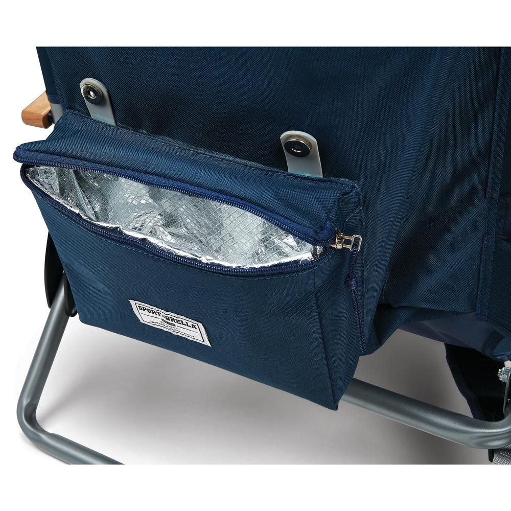 Sport-Brella SB Backpack Chair warranty information on label