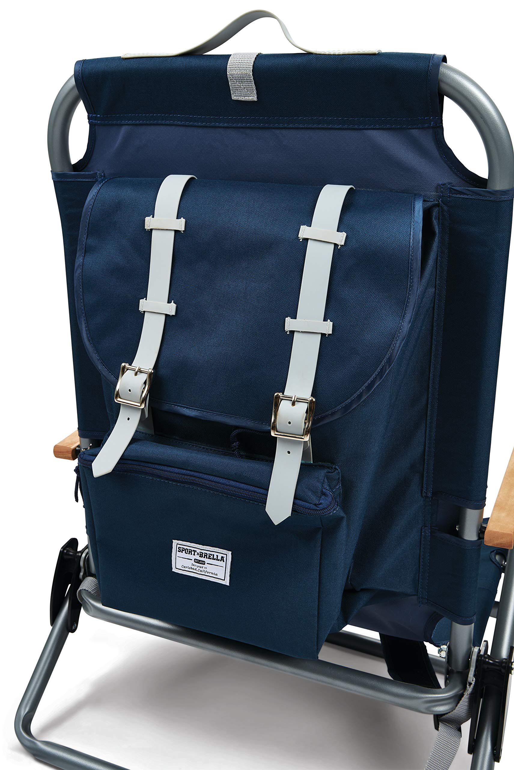 Sport-Brella SunSoul showing three reclining positions for versatile comfort.