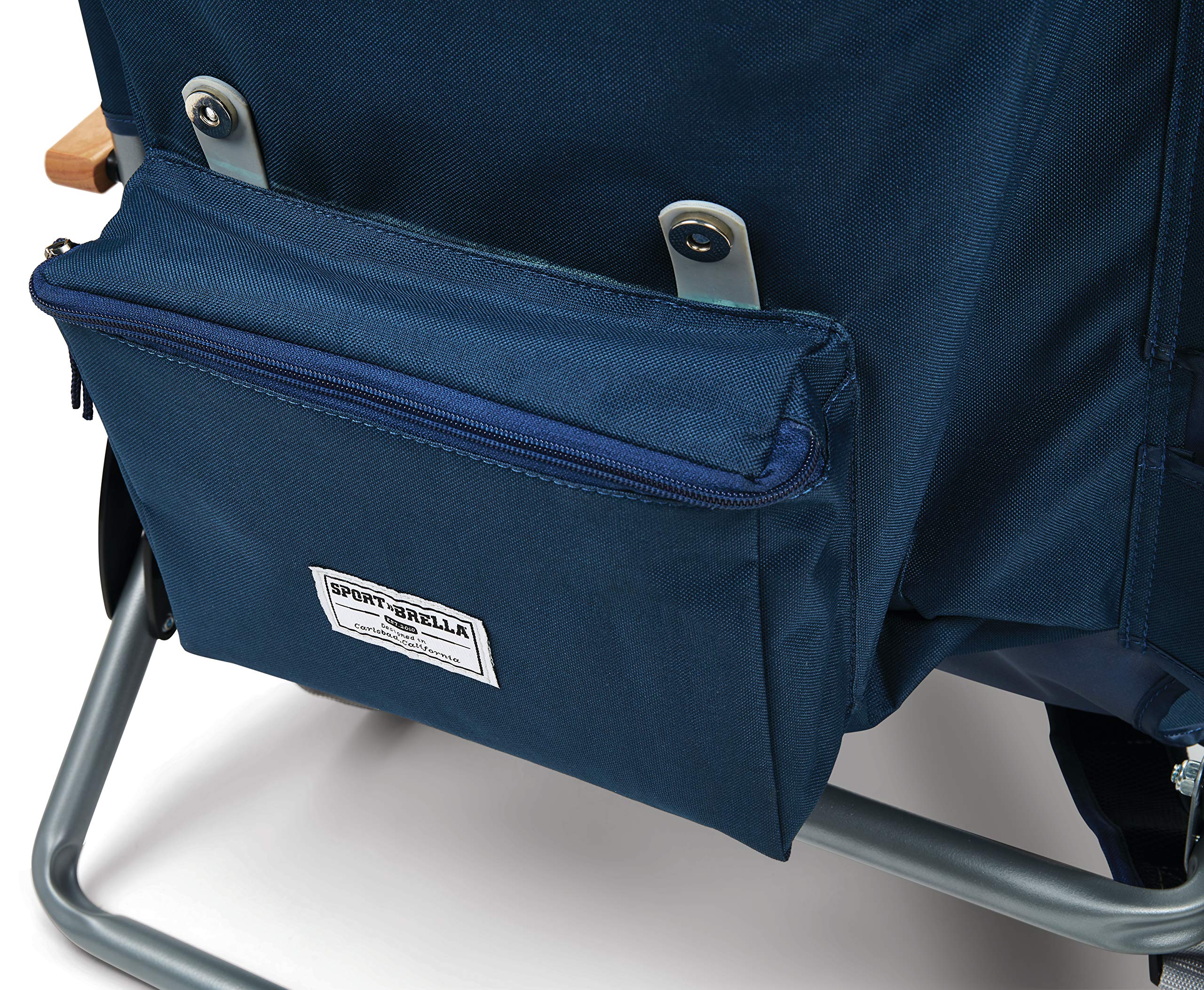 Sport-Brella SunSoul folds into a compact backpack for easy transport.