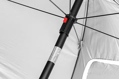 Sport-Brella Ultra auger anchoring system securing on varied ground