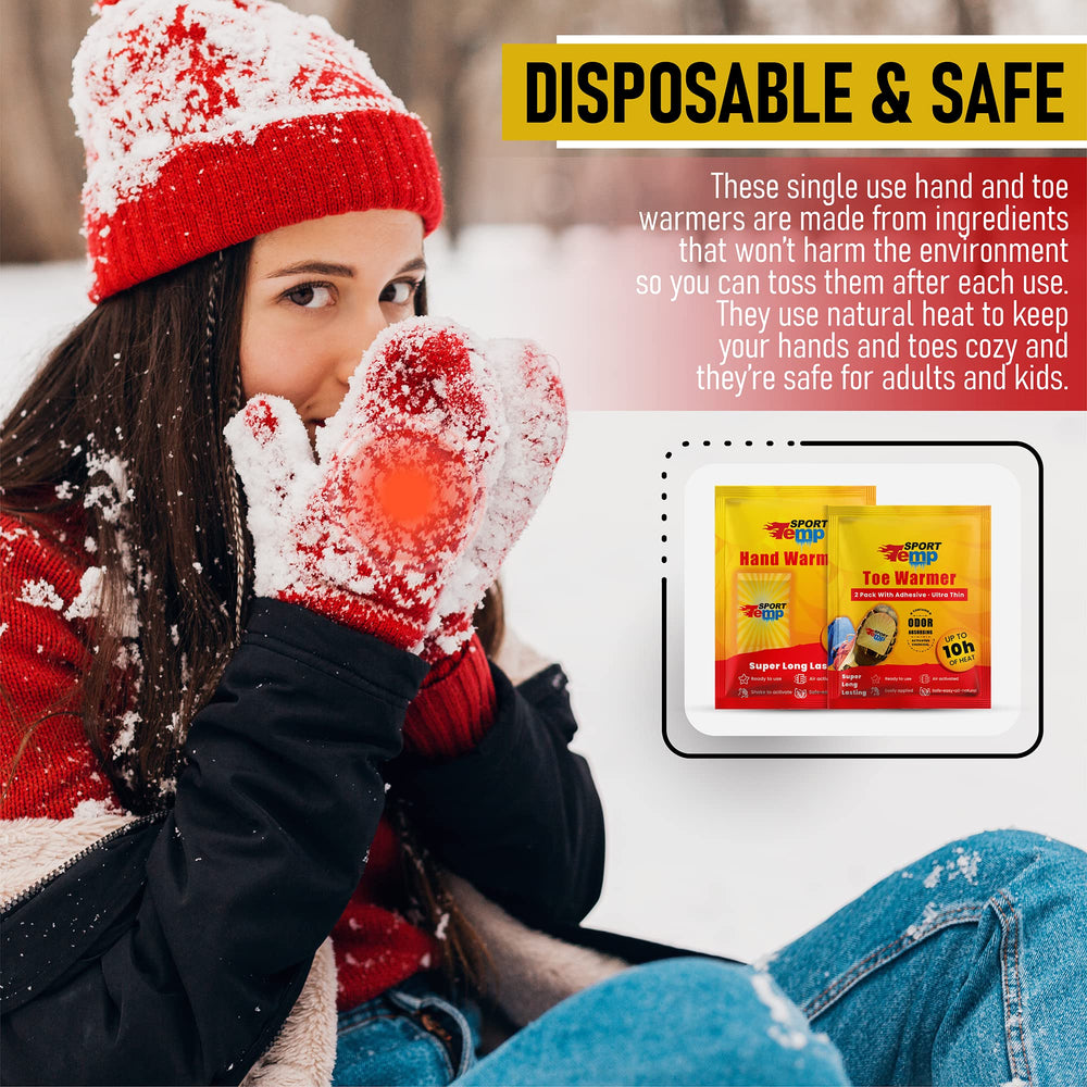 Sport Temp easy disposal after use for hassle-free warmth.
