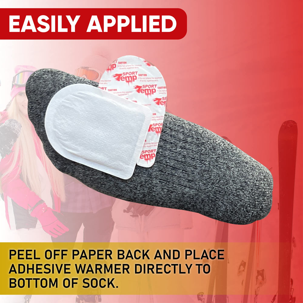 Sport Temp odorless design offers comfortable, unobtrusive warmth.