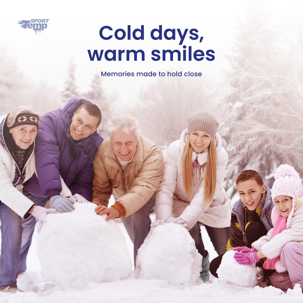 Sport Temp use during skiing or hiking for long-lasting warmth.