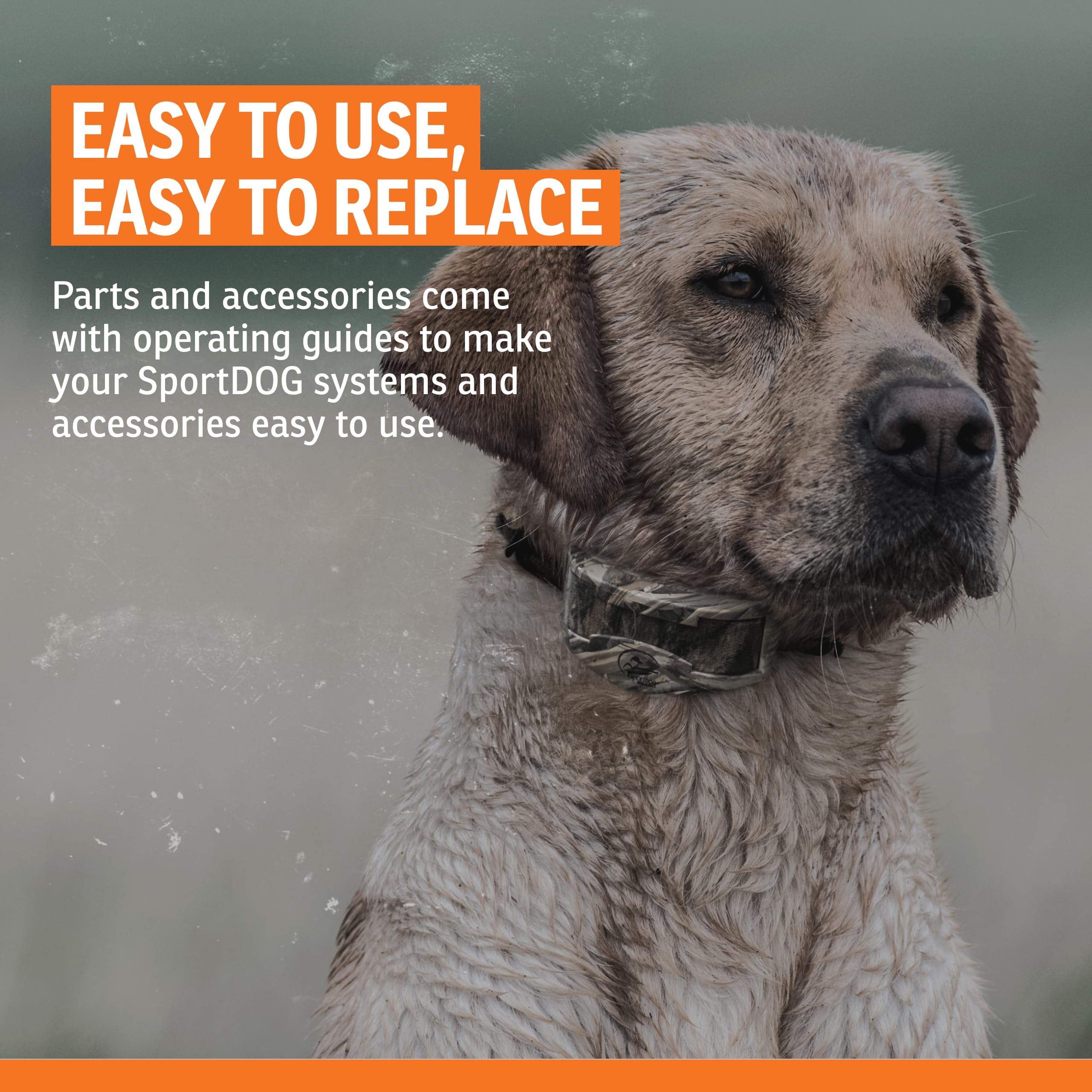 Replacement antenna for SportDOG E-Collar SD-1825CAMO