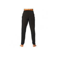 SportHill men's XC pant in black, side pocket view highlighting secure zip pockets.