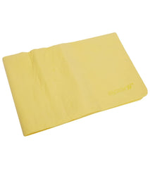 Large Sporti chamois towel provides ample coverage for faster drying.
