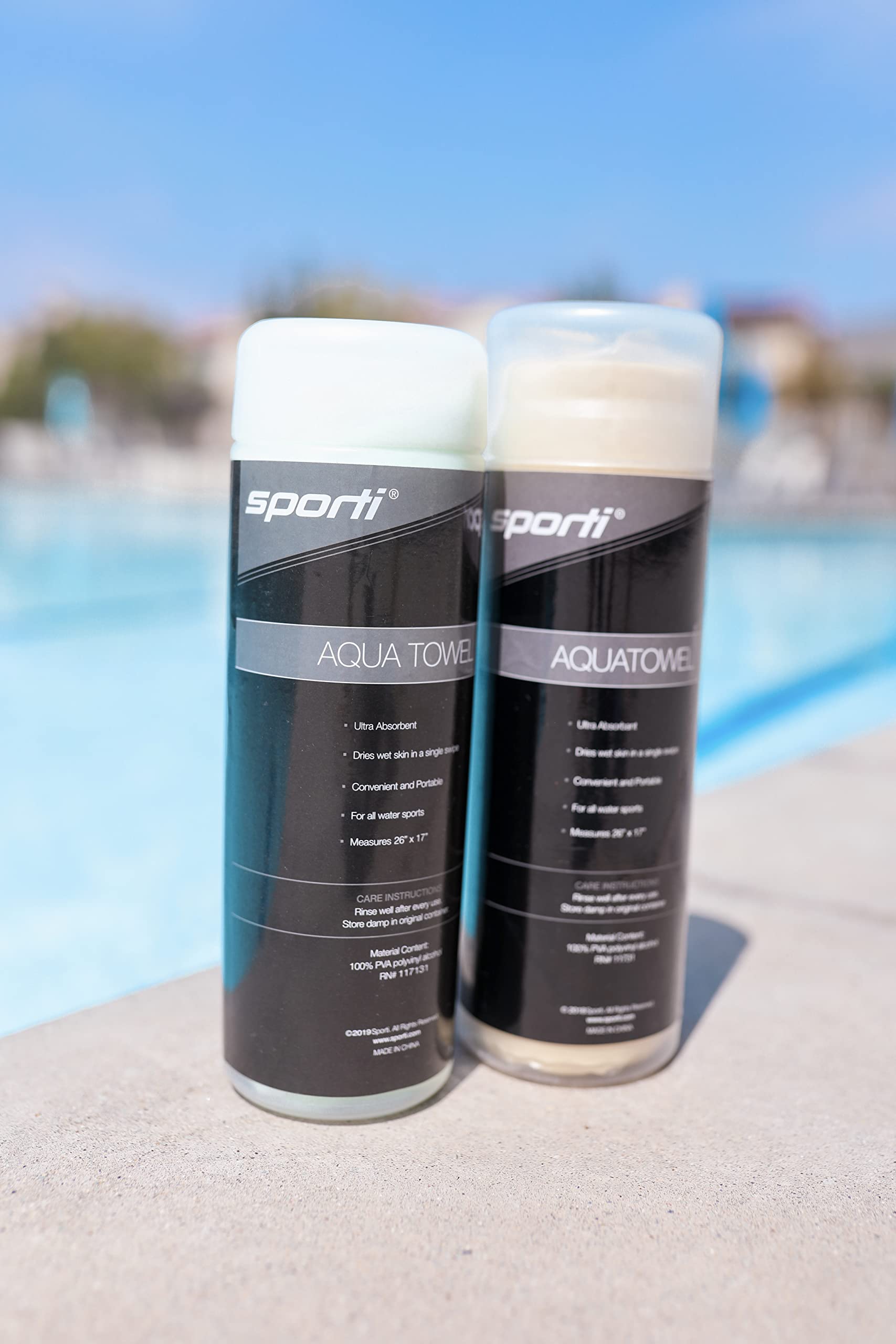 Soft polyvinyl material gives a gentle feel against the skin.