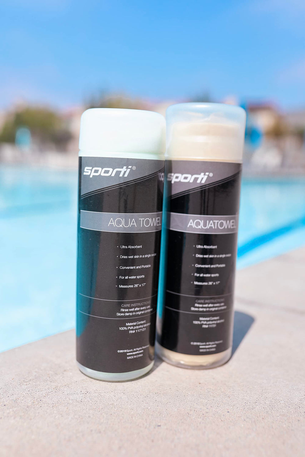 Soft polyvinyl material gives a gentle feel against the skin.