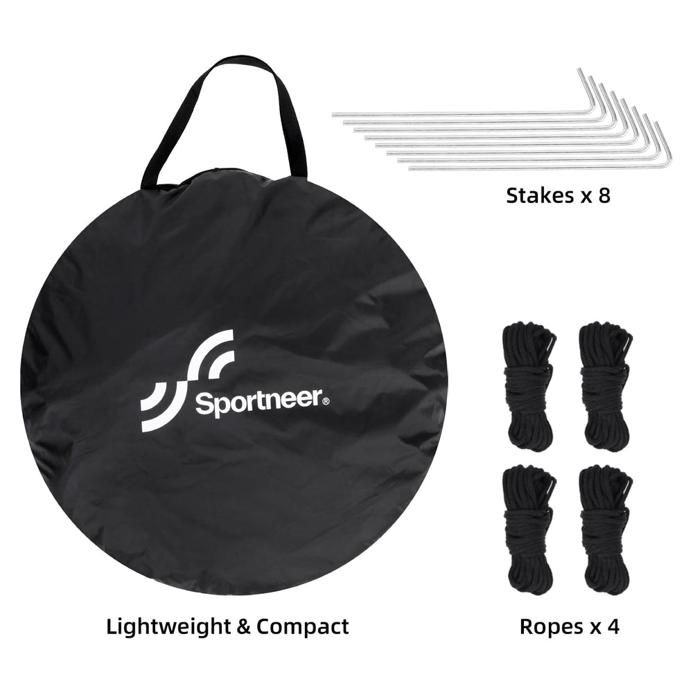 Sportneer sports tent large size across a wide outdoor setting