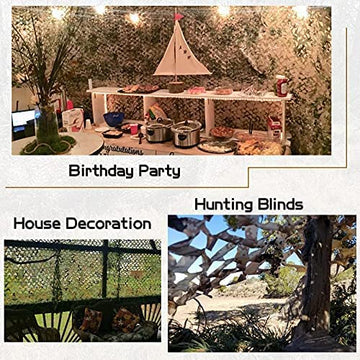 Sposuit camo netting bulk roll layout for outdoor use