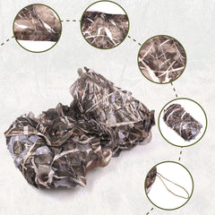 Sposuit camo netting free-cutting ability enables custom sizes for varied setups.