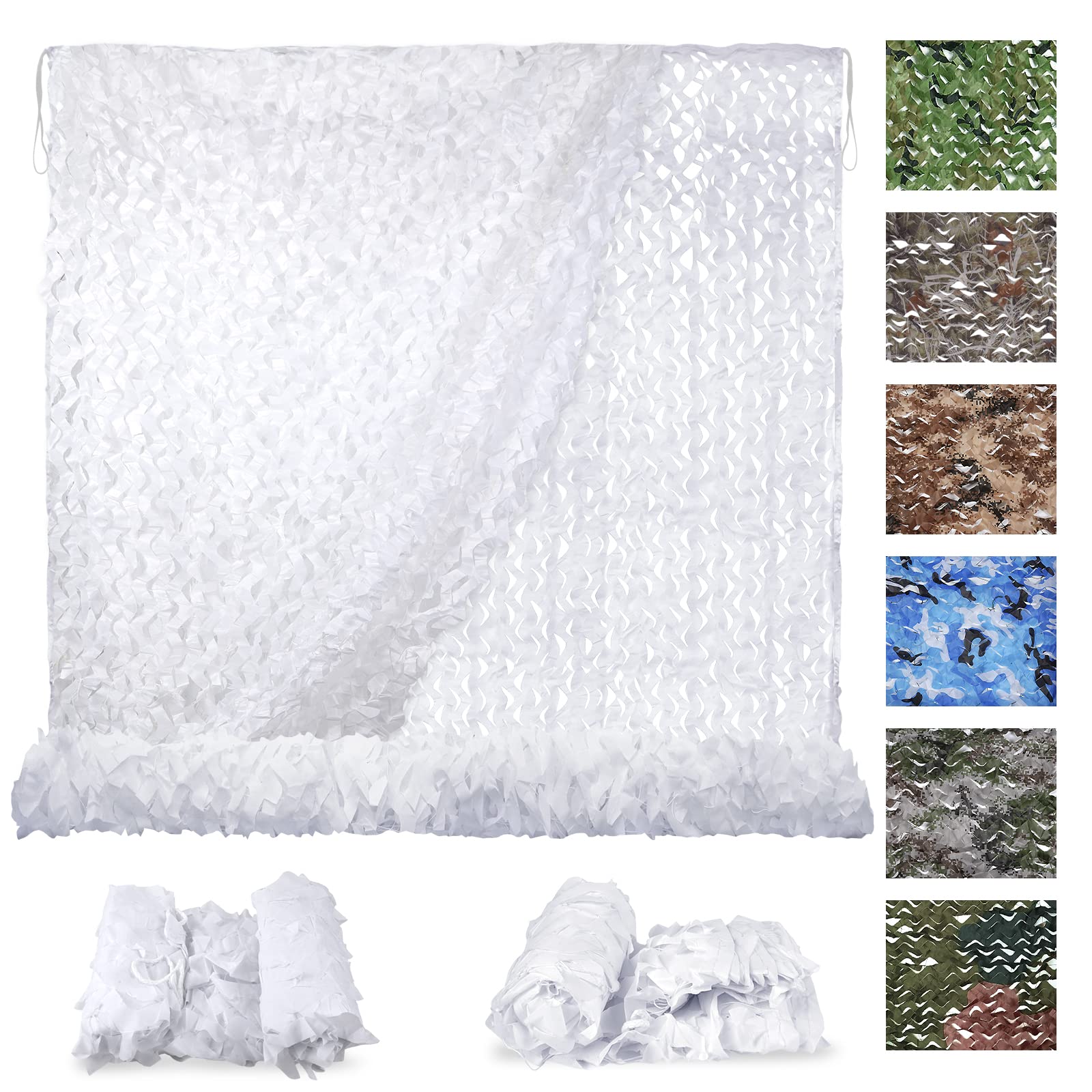 Sposuit Camo Netting over a hunting blind reduces glare for stealthy setup