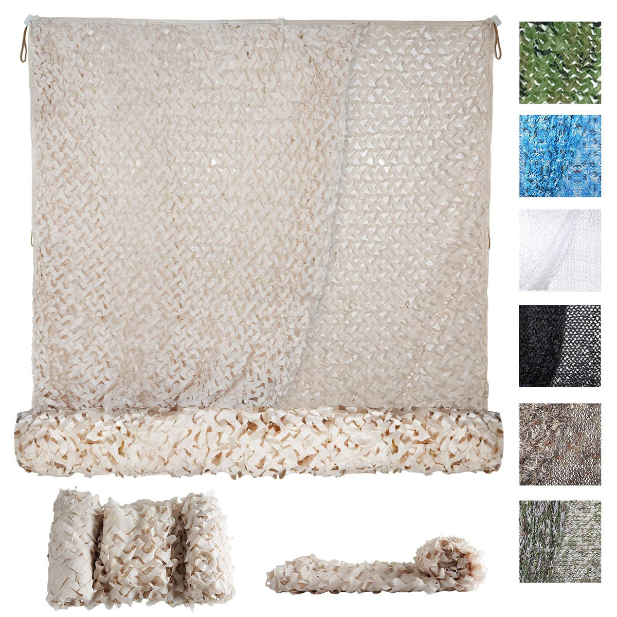 Sposuit Camo Netting roll with glare-free camouflage for hunting blinds