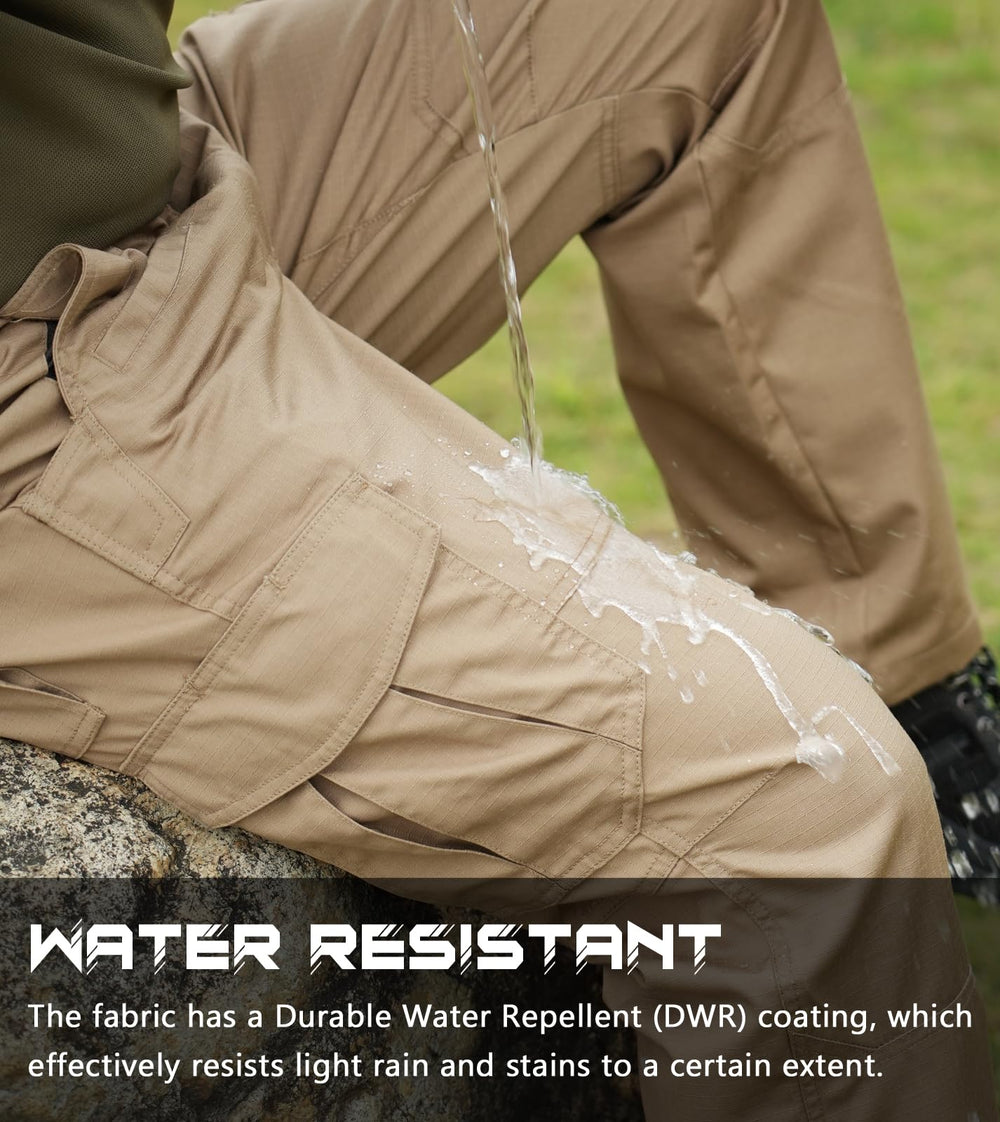SPOSULEI cargo pants ripstop fabric for rugged outdoor durability