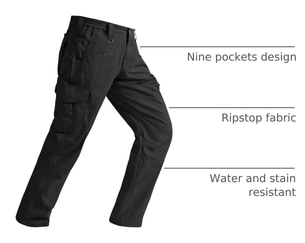SPOSULEI cargo pants, elastic waistband visible for comfortable fit.