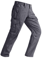 SPOSULEI mens cargo pants ripstop fabric close-up shows durability for outdoor work