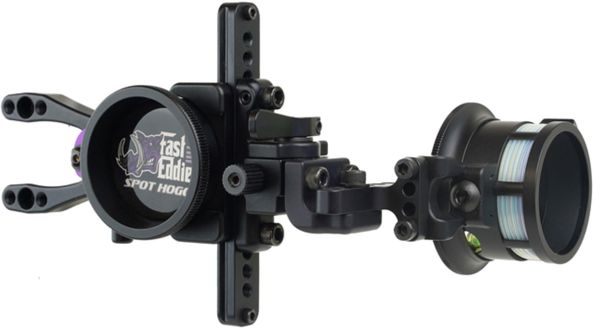 Spot Hogg Double Pin .019 Fast Eddie sight side profile highlighting micro-adjustability
