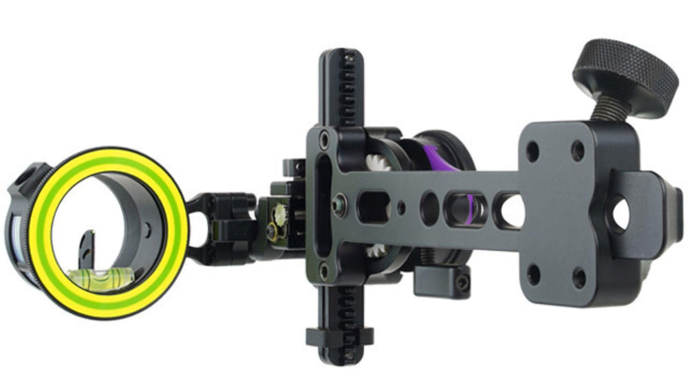 Spot Hogg Fast Eddie XL front view bow sight for precise aiming.