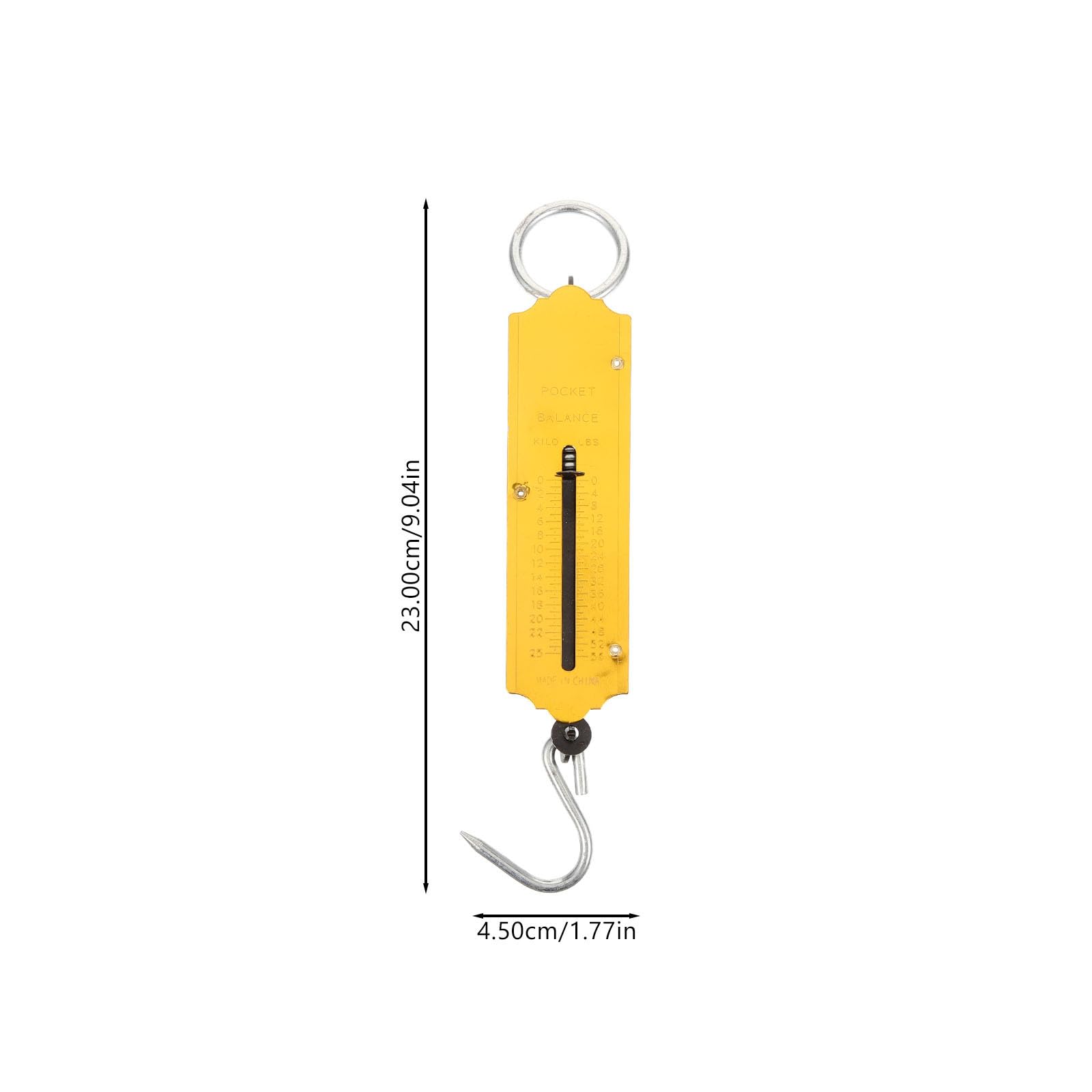 Aluminum tube body with stainless steel hook and handle