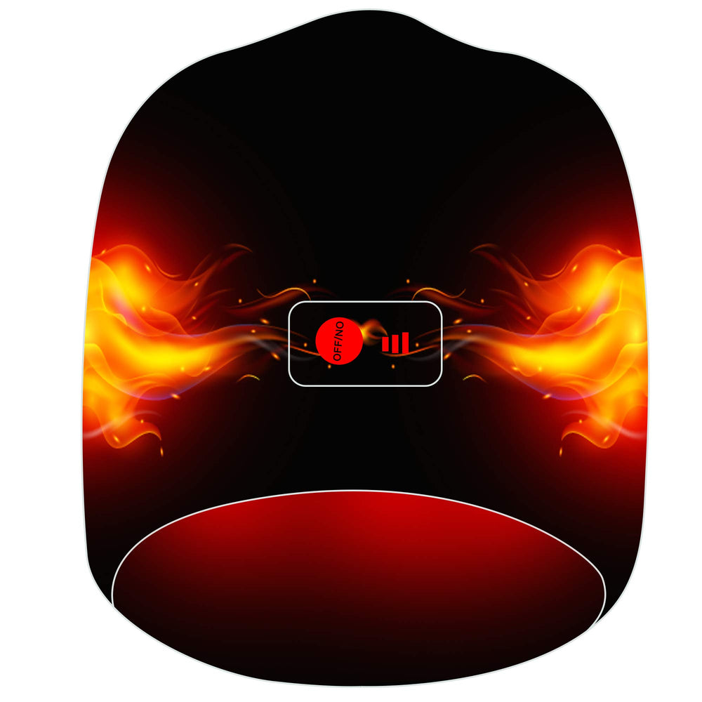 SPRING heated hat front view for outdoor warmth and comfort
