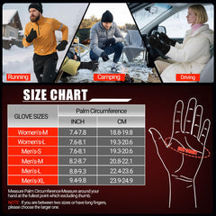 Spring in Fall heated gloves liners help hikers stay warm and nimble during camping.