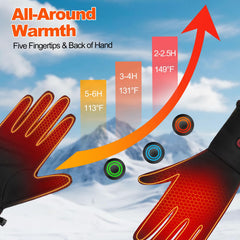 Spring in Fall heated gloves liners for winter sports provide reliable warmth without bulk.