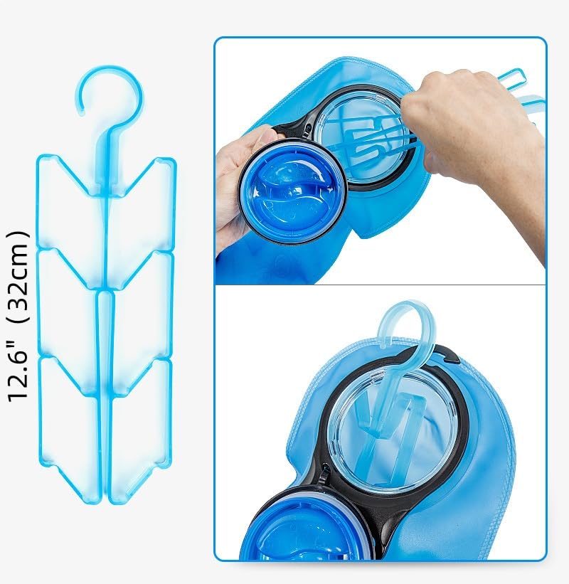 Spring.Rdus big bladder brush cleans the bladder interior for fresh water