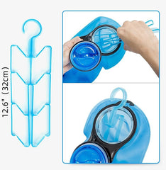 Spring.Rdus big bladder brush cleans the bladder interior for fresh water