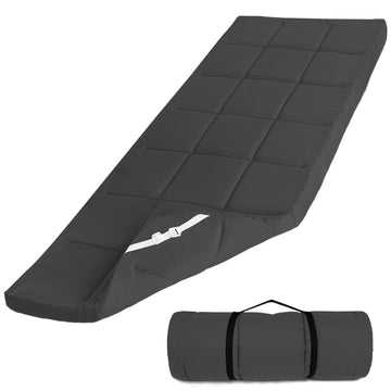 SPRINGSPIRIT cot mattress topper front view shows 75x30 size for camping comfort
