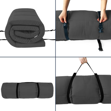 SPRINGSPIRIT cot mattress topper outdoor-ready design supports restful camping sleep