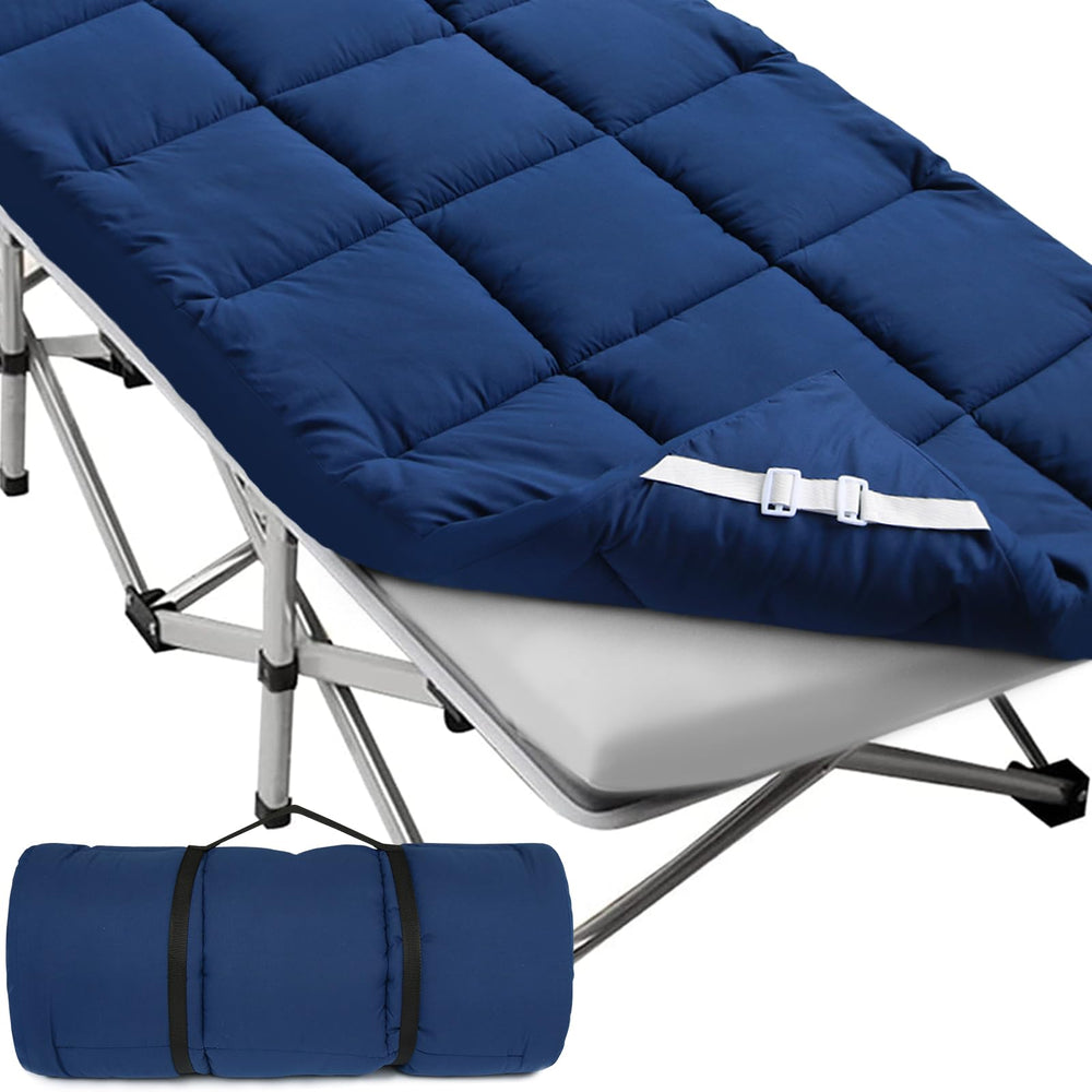 SPRINGSPIRIT cot pad corner attachments illustrate non-slip design