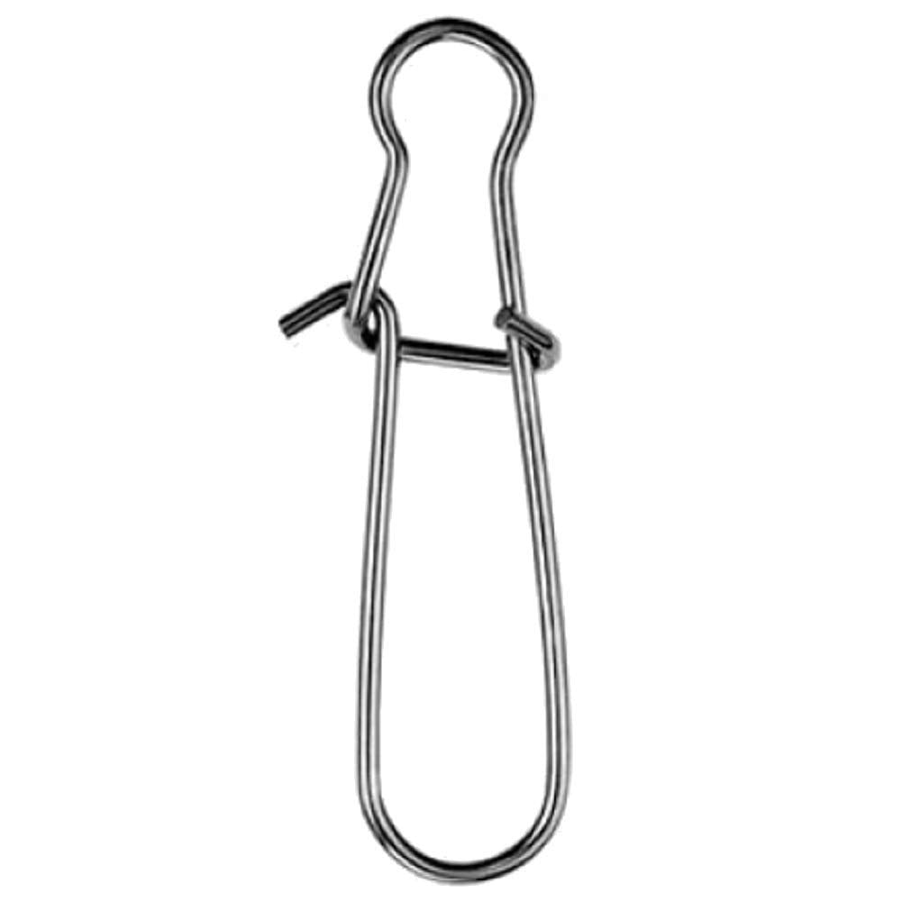 Spro Duo Lock Snap Sz1 40Lb close-up showing secure quick-change lure connection.