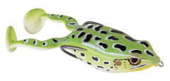 Spro Flappin Frog 65 natural green double hooks enhance hook-up potential