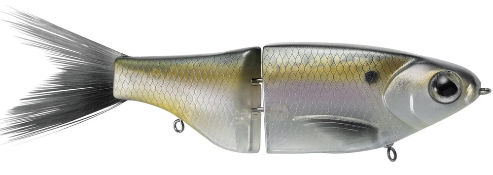 SPRO KGB Chad Shad 180 glide bait with 3D scales and oversized eye for bass targeting.