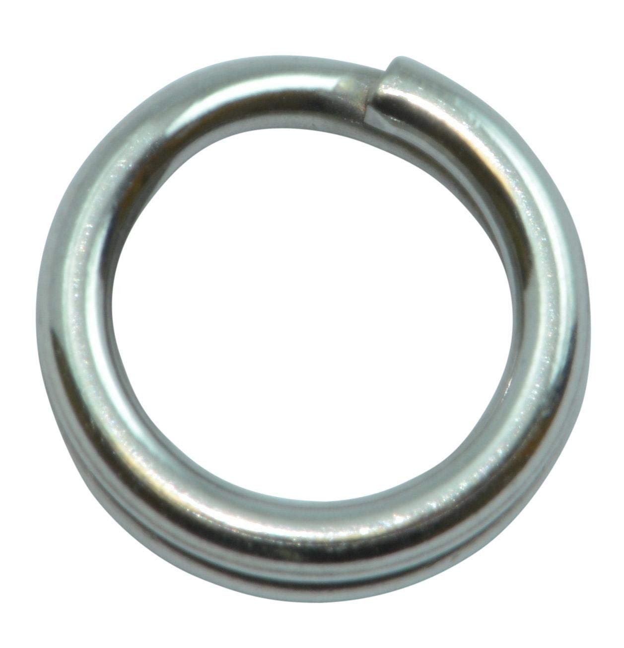 Spro Power Split Rings 50Pk 60Lb packaging ready for heavy lure setups.