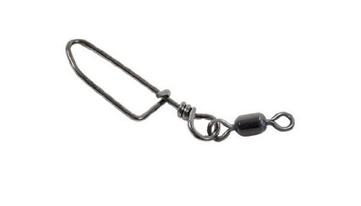 Spro Power Swivel with Coast Lock in black reduces line twist for smoother trolling and casting.