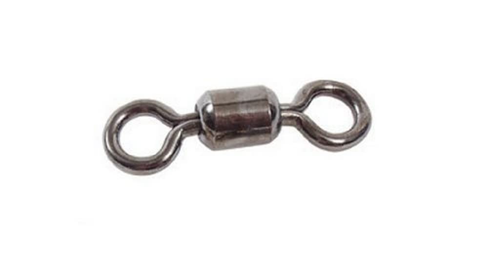 Spro Power Swivel Pack 50 black size 8 reduces line twist during trolling