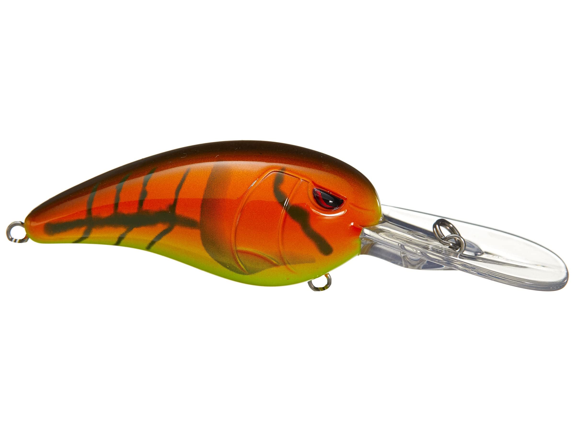 Spro RKCrawler 55 Burnt Orange Craw close-up shows lifelike color for attractive strikes.